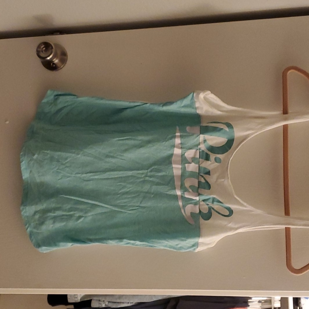 Pink tank top